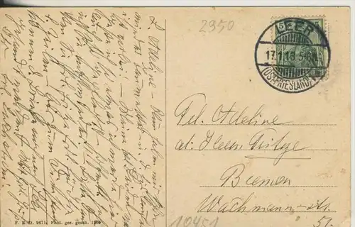 Leer v.1913  Partie an der Leda (10451)
