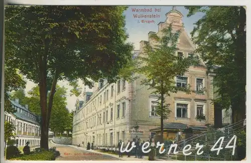 Wolkenstein v.1929 Kurhaus und das Badehaus.(17874)