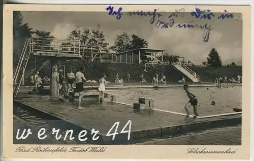 Bad Rothenfelde v.1936  Das Solschwimmbad (18316)