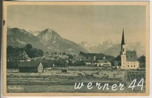 Sonthofen v.1923 Teil-Stadt-Ansicht (18633)