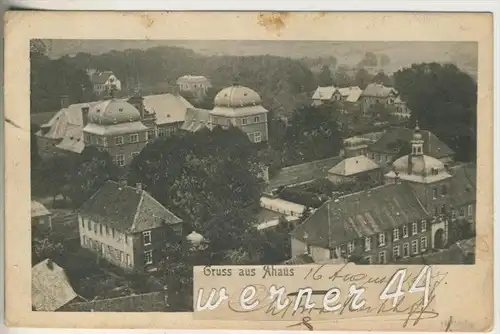 Gruss aus Ahaus v.1907 Teil-Stadt-Ansicht (19201)