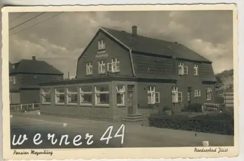 Juist v.1958 Pension Meyenburg (21193)