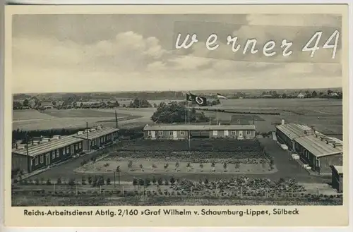 Sülbeck v.1938 Reichs-Arbeitsdienstl Abtlg.2/160 "Graf Wilhelm v. Schaumburg Lippe" (21208)