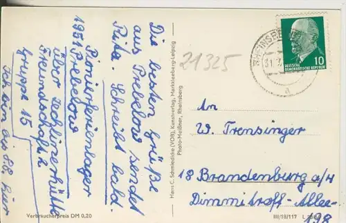Prebelow,Krs. Neuruppin v.1964  Das Pionierlager (21325)