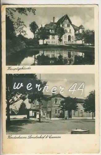 Cismar v.1942  Hauptgebäude und das Kinderheim Lensterhof (22126)