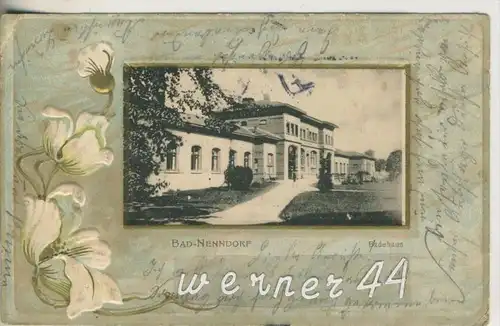 Bad Nenndorf v. 1906 Das Badehaus  (23947)