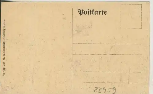 Neu-Dammbach bei Hildburghausen v. 1918 Dorfansicht mit Kinder (23959)