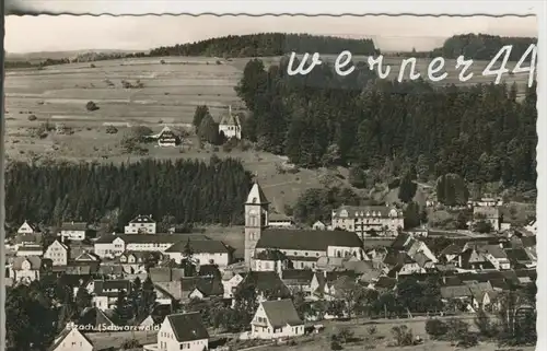 Elzach v. 1958   Teil-Dorf-Ansicht  (45708)