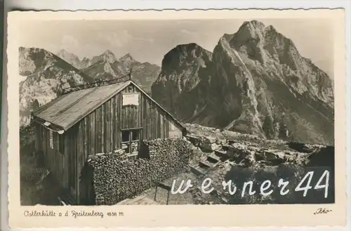 Pfronten v. 1953 Die Ostlerhütte auf dem Breitenberg  (45716)