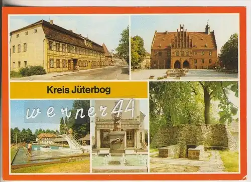 Jüterborg v. 1989  5 Ansichten aus dem Kreis Jüterbog  (45852)