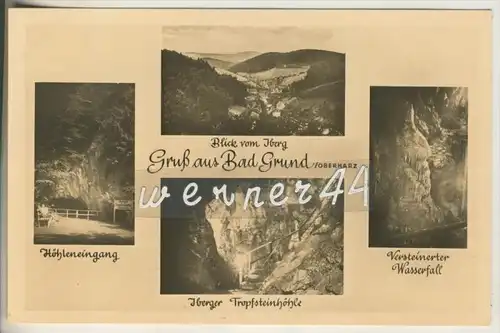 Gruß aus Bad Grund v. 1936  4 Ansichten  (45916)