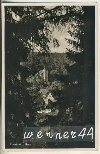 Altenbrak i. Harz v. 1939   Teikl-Dorf-Ansicht  (45929)
