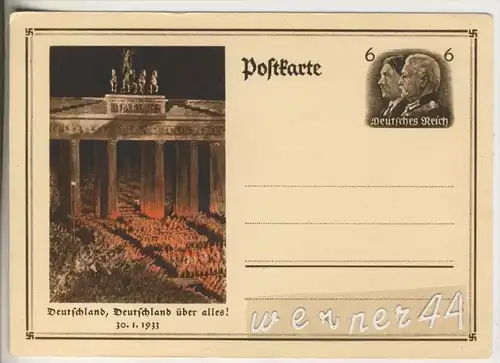 Berlin v. 1933  Deutschland,Deutschland über alles !  (46408)