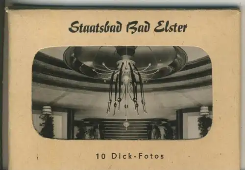 Bad Elster  v. 1966  10 Foto`s "Das Staatsbad" in der Umschlagsmappe  (46617)