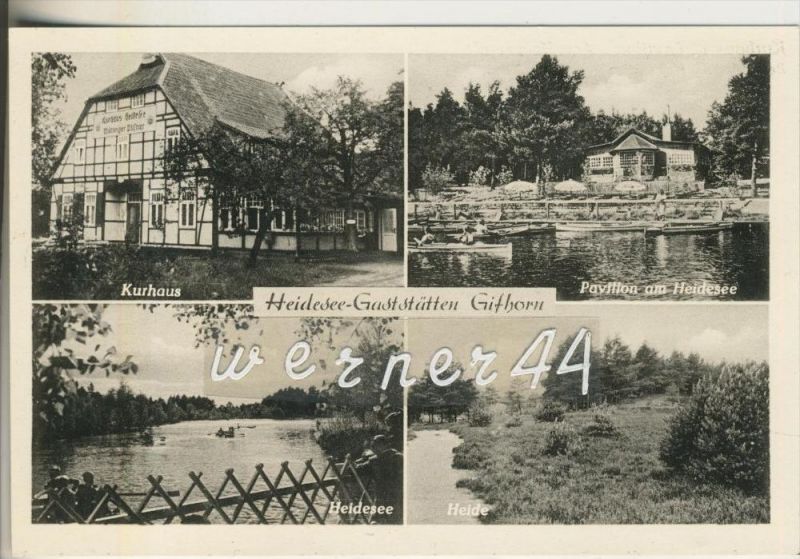 Gifhorn v. 1950 HeideseeGaststätten Gifhorn Kurhaus