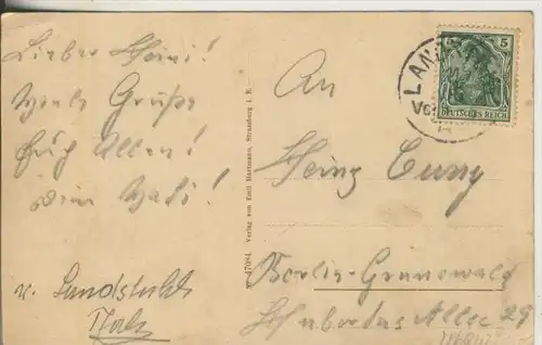 Sickingen bei Landstuhl v. 1914  Die Burgruine  (46842)
