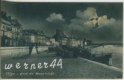 Liege v. 1907  Quai de Maestricht  (47025)
