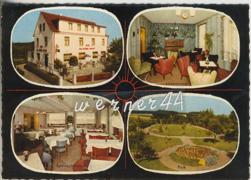 Rott ü. Altenkirchen v. 1960 Hotel "Zur schönen Aussicht