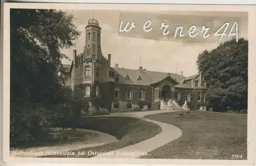 Eckernförde v. 1936  Herrenhaus Hohenstein  (47470)