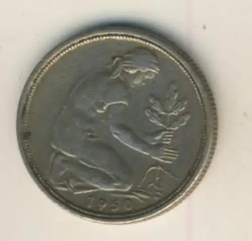 Deutschland v. 1950  50 Pfennig  (48041)