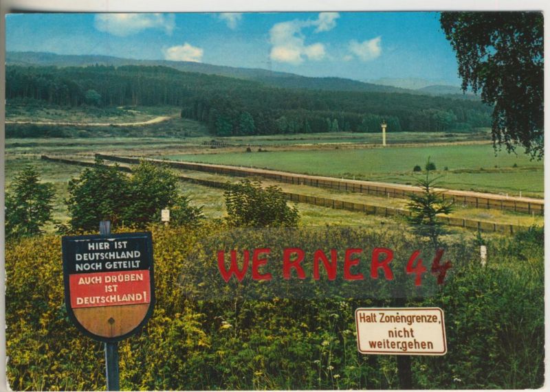 Harz / Niedersachsen v. 1965 Grenze zur DDR (47777) Nr. 400209591