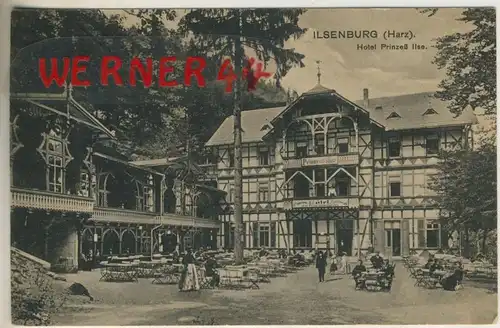 Ilsenburg v. 1914  Hotel "Prinzeß Ilse"   (48669)