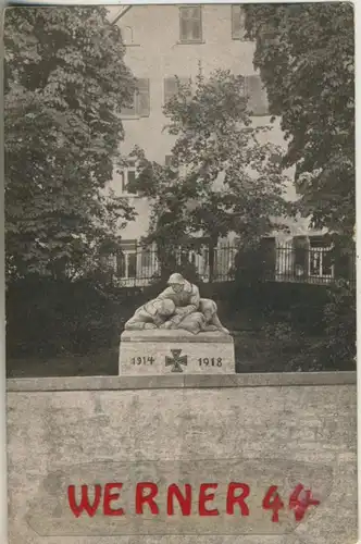 Backnang v. 1929  Kriegerdenkmal  (48725)