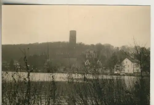Ratzeburg v. Dez. 1967  Der Wasserturm am Ostufer des Lees mit Gasthof (49807)
