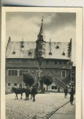 YRAMOS Zigaretten Bilder Album Deutsche Heimat Serie D 1933 -- Ochsenfurt,Ochsen am Rathaus  Nr.116  (50212)