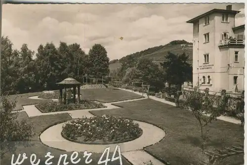 Bensheim v. 1961  Der Stadtpark mit Hotel Schettenburg  (50439)