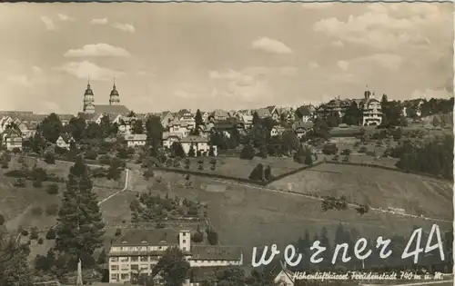 Freudenstadt v. 1956  Teil-Stadt-Ansicht  (50441)