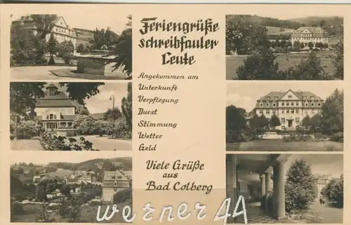 Bad Colberg v. 1959  6 Dorfansichten (50447)