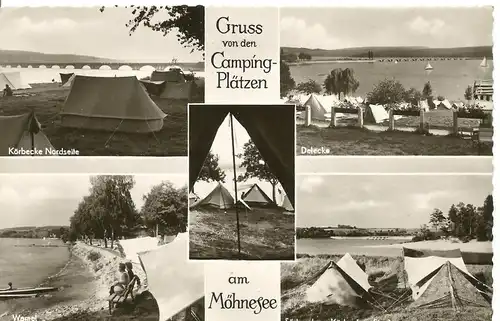 Soest v. 1955  Campingplätze am Möhnesee  (50553)
