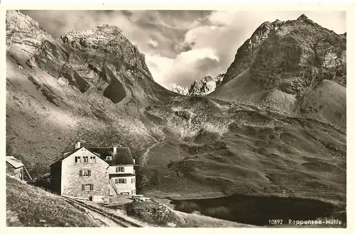 Allgäuer Alpen v. 1961  Rappensee-Hütte 2091 m  (50591)