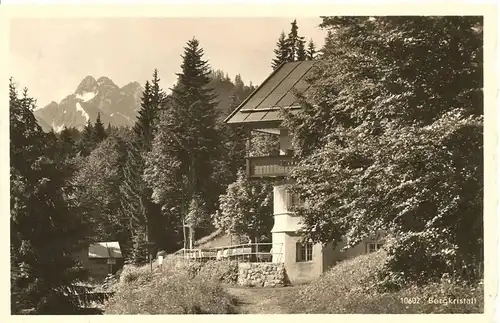 Bei Oberstdorf v. 1942  Cafe Bergkristall  (50770)
