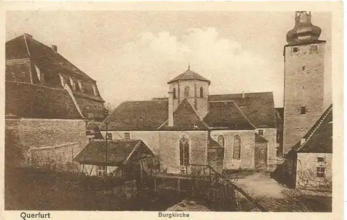 Querfurt v. 1929 Die Burgkirche  (50791)
