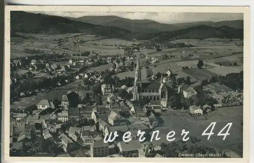 Zwiesel v.1955 Dorfansicht (4839)