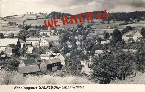 Saupsdorf von 1963 Dorfansicht (21463)