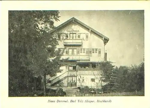 Bad Tölz v.1936 Haus Demmel (20849)