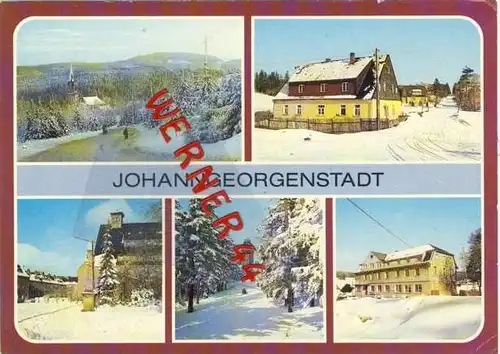 Johanngeorgenstadt v. 1983  5 Ansichten  (35450)