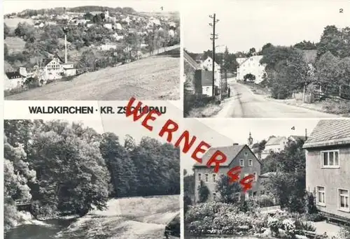 Waldkirchen v. 1989  4 Ansichten (35451 )