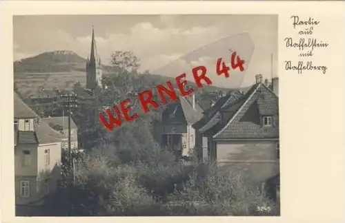 Staffelstein v. 1939 Teil-Dorf-Ansicht mit der Kirche  (35493)