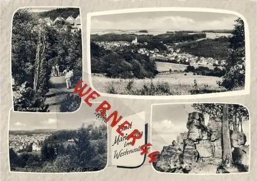 Bad Marienberg v. 1962 4 Ansichten (23509)