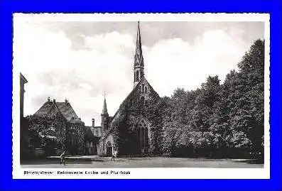 Rinteln v. 1953 Reformierte Kirche & Pfarrhaus  (1878)
