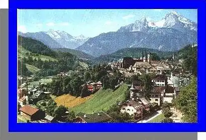 Berchtesgaden v. 1943 Teil-Stadt-Ansicht  (1960)