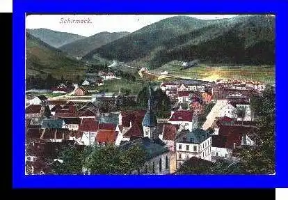Schirmeck v.1915 Dorfansicht (3607)