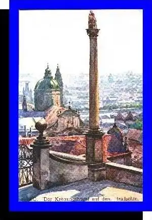 Prag v.1924 Krönungshügel (3808)
