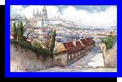 Prag v.1924 Kleinseite und (3809)