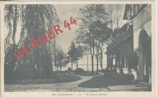 Bad Zwischenahn v. 1926  Kurhaus Garten  --  siehe Foto !!   (36476)