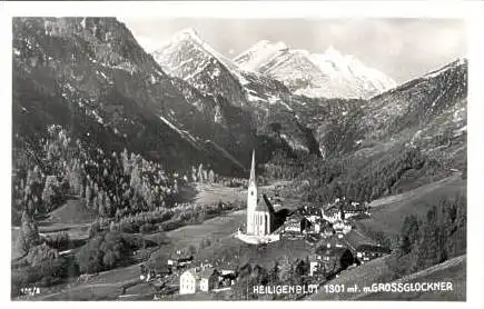 Heiligenblut v.1934 Dorf & Kirche (16829)